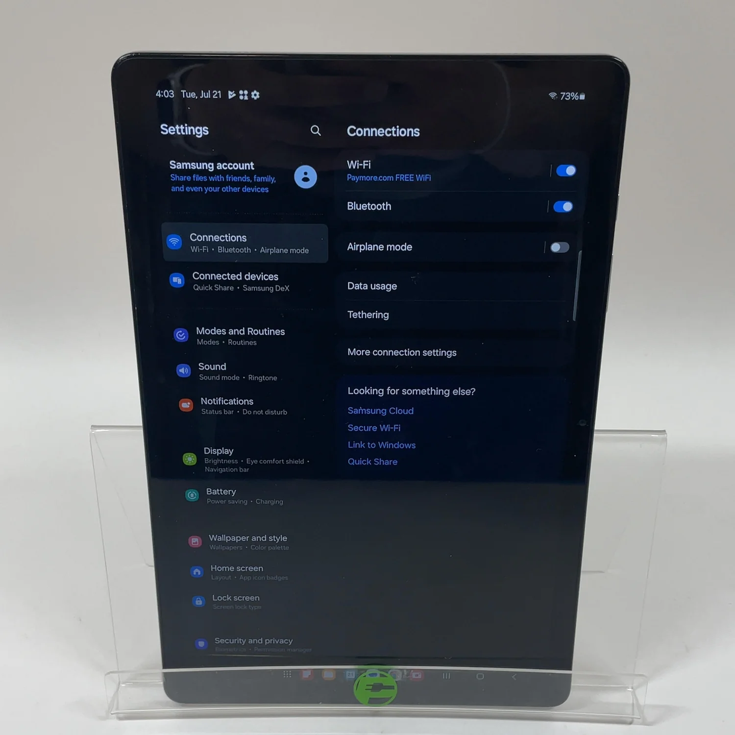 WiFi Only Samsung Galaxy Tab A9 Plus 11.0" 64GB Silver SM-X210 - Image 8